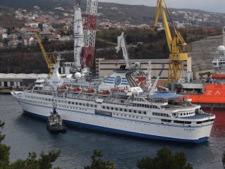 MS Delphin in der Viktor Lenac Werft / © Passat Kreuzfahrten