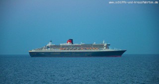 Queen Mary 2 auf hoher See