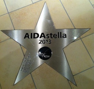 AIDAstella Stern - Walk of Fame