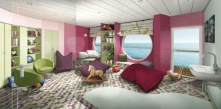 Das "Nest" im Kidsclub der Mein Schiff 3 / © TUI Cruises