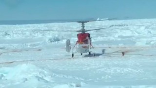 Helikopter der Snow Dragon in der Antarktis / © Screenshot Youtube (Intrepid Science)