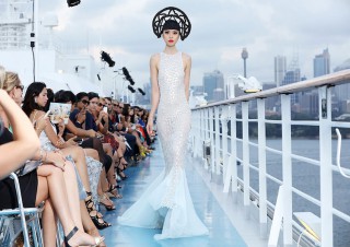 Jessica Minh Anh Fashionshow auf der Costa Luminosa in Sydney / © Costa Crociere