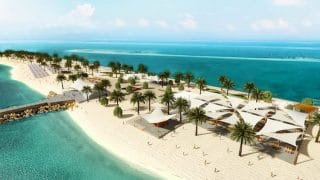 Sir Bani Yas Island südwestlich der Küste des Emirats Abu Dhabi / © MSC Crociere