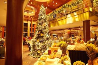 Weihnachten an Bord der Mein Schiff 1 / © TUI Cruises