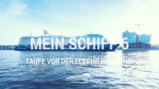 Mein Schiff 6 Taufe am 01. Juni 2017 vor der Elbphilharmonie / Foto © TUI Cruises