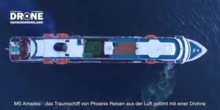 MS Amadea Luftaufnahmen im Hafen von Iquique in Chile / © Youtube User: Iquiquedesdeelaire