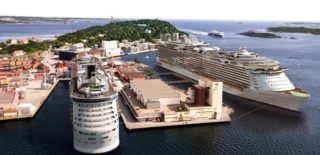 Das neue Kreuzfahrt-Terminal in Kristiansand / © Kristiansand Cruise Port