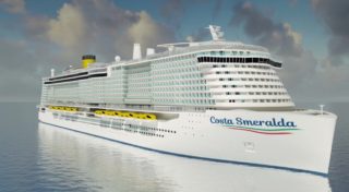 Costa Smeralda - das neue LNG Schiff von Costa Kreuzfahrten
