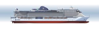 Rendering der MSC Seaside EVO © MSC Cruises