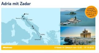 Mein Schiff 2 - Adria mit Zadar / © TUI Cruises