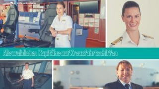 Frauen als Kapitän an Bord von Kreuzfahrtschiffen