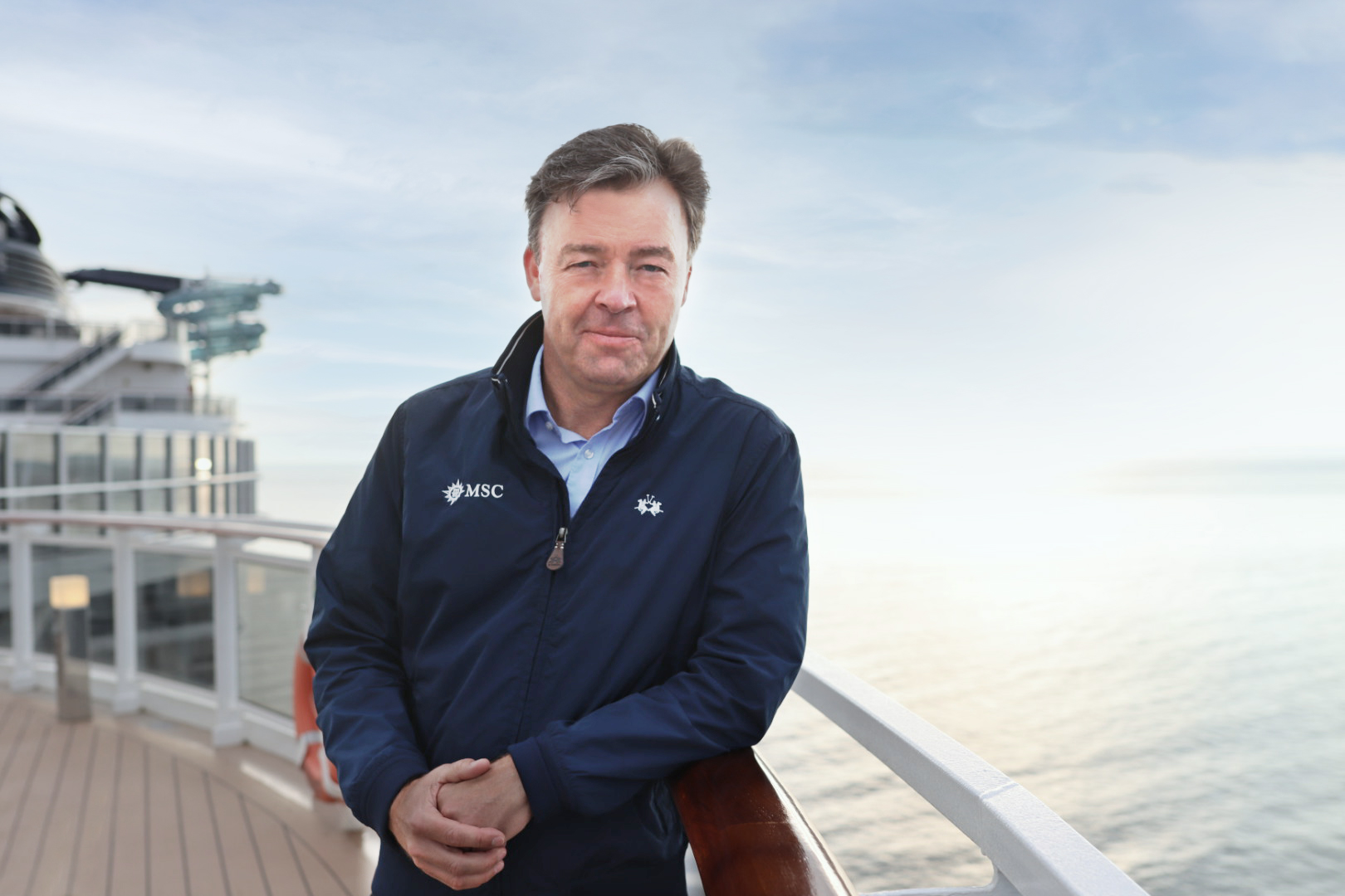 Christian Hein, Geschäftsführer von MSC Cruises Deutschland / © MSC Cruises