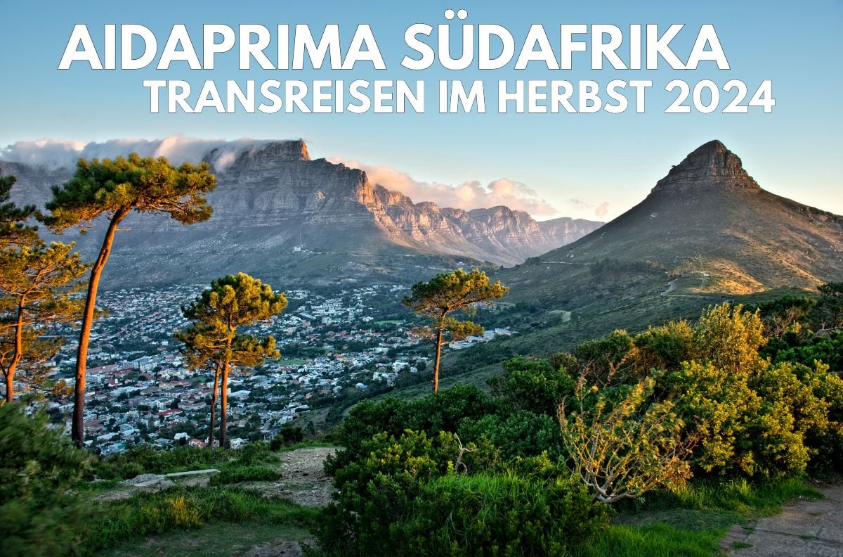 AIDAprima Südafrika Kreuzfahrten im Herbst 2024